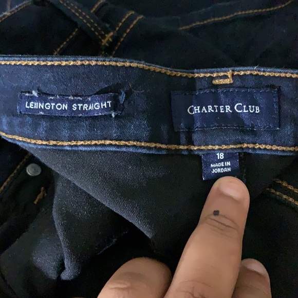 COPY - Charter club straight leg Lexington Tummy Slimming - Picture 2 of 2